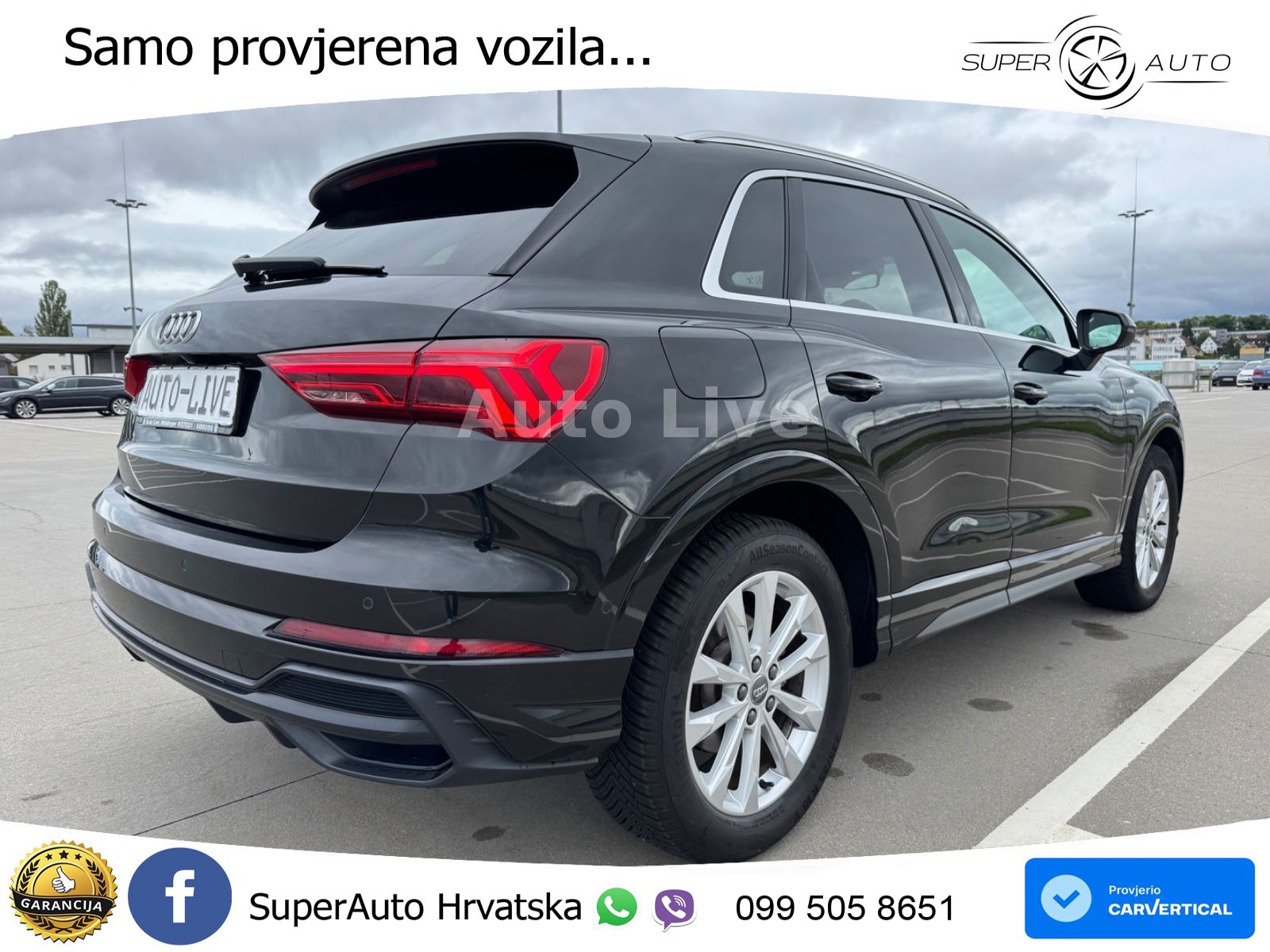 Audi Q3 35 TFSI (150 KS) S tronic S line LED+GR SJED+ACC