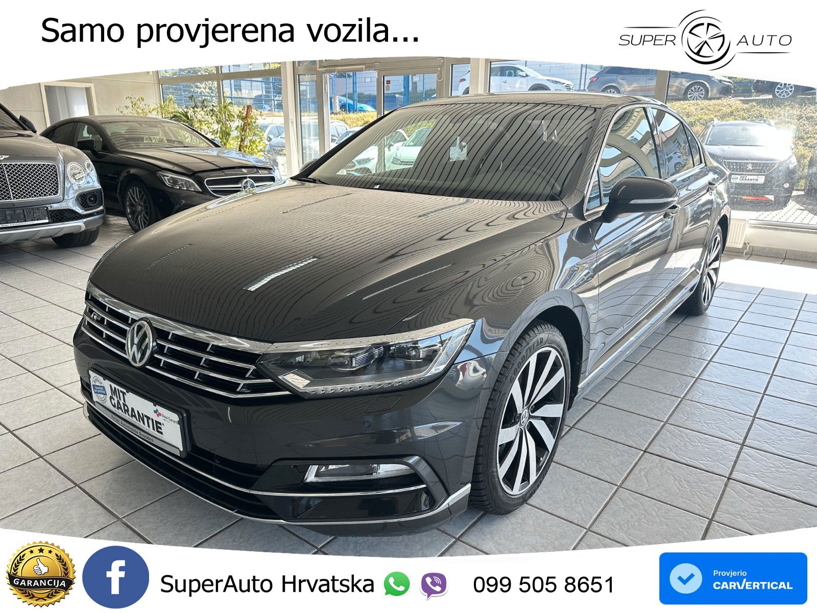 Volkswagen Passat 1.5 TSI (150 KS) DSG ACT R-Line LED+GR SJED+ACC