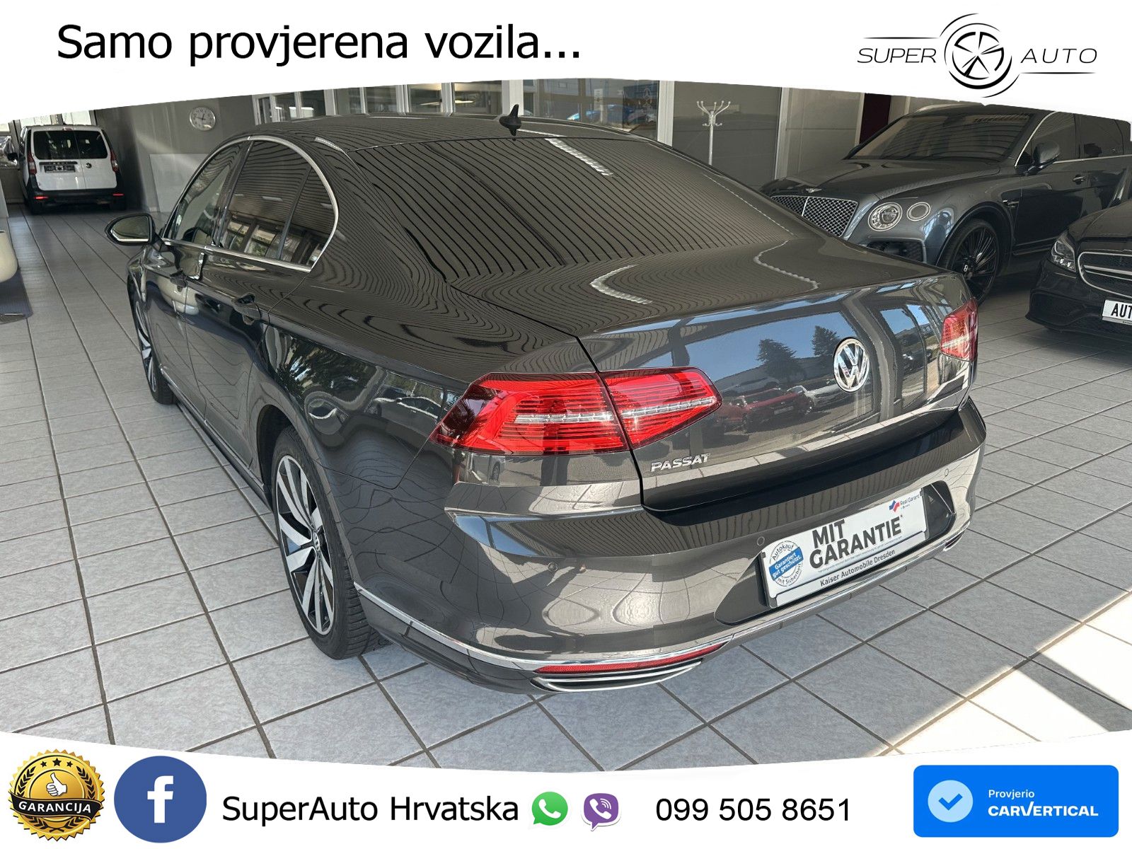Volkswagen Passat 1.5 TSI (150 KS) DSG ACT R-Line LED+GR SJED+ACC