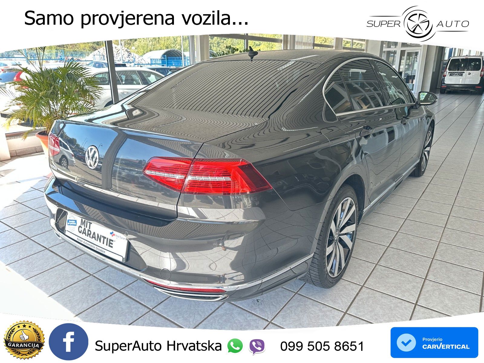Volkswagen Passat 1.5 TSI (150 KS) DSG ACT R-Line LED+GR SJED+ACC