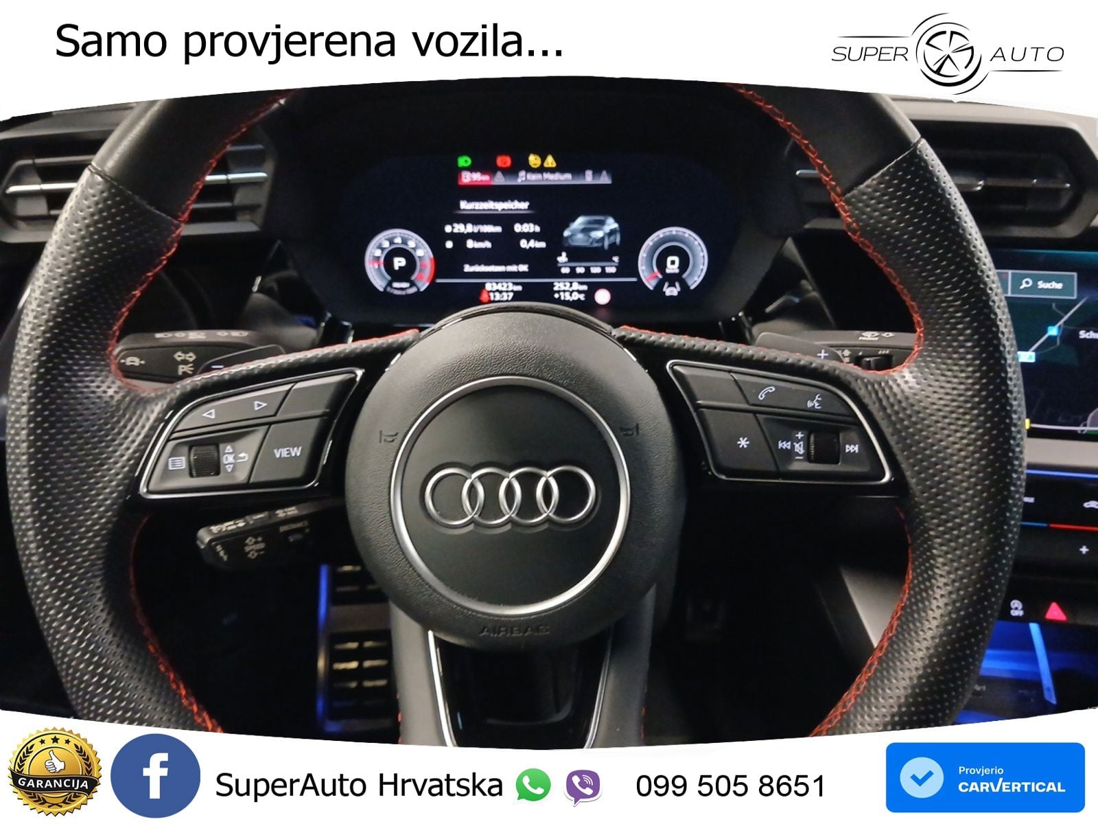 Audi A3 Limuzina 35 TFSI (150 KS) S tronic S line LED+ACC