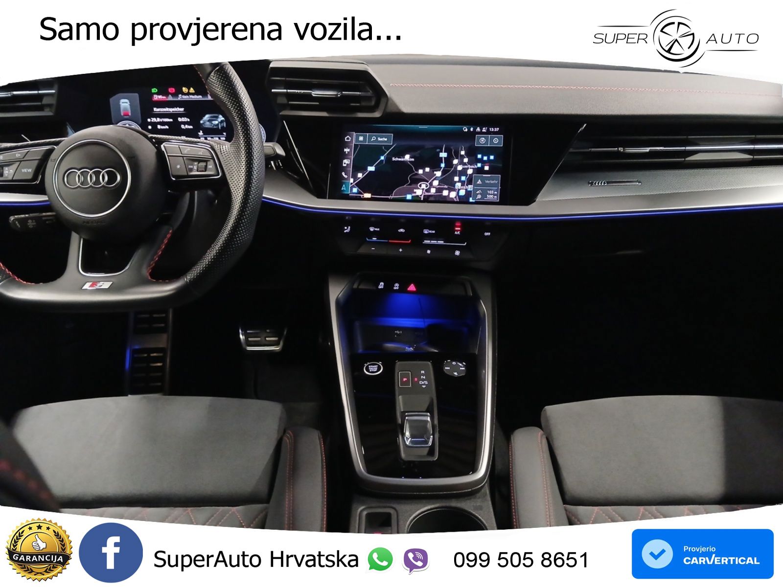 Audi A3 Limuzina 35 TFSI (150 KS) S tronic S line LED+ACC