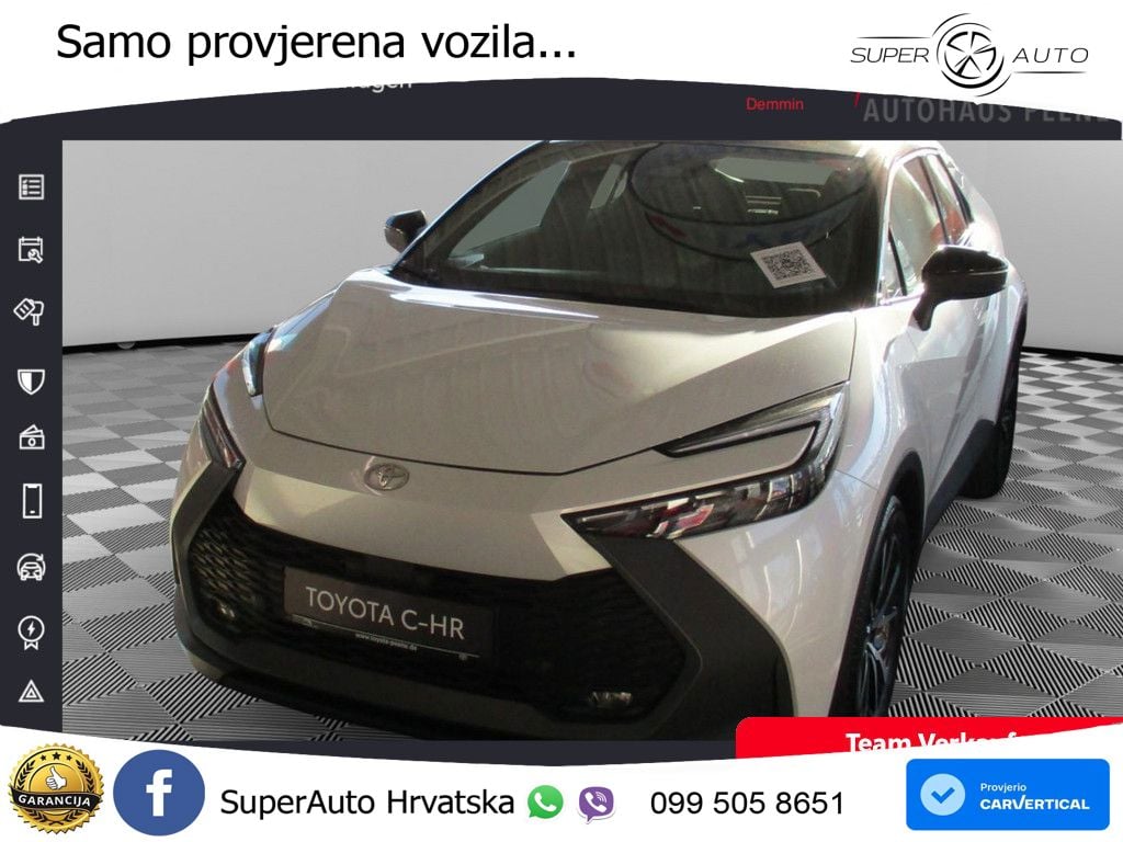 Toyota C-HR 1.8 (140 KS) Hybrid e-CVT Team Deutschland LED+GR SJED+ACC