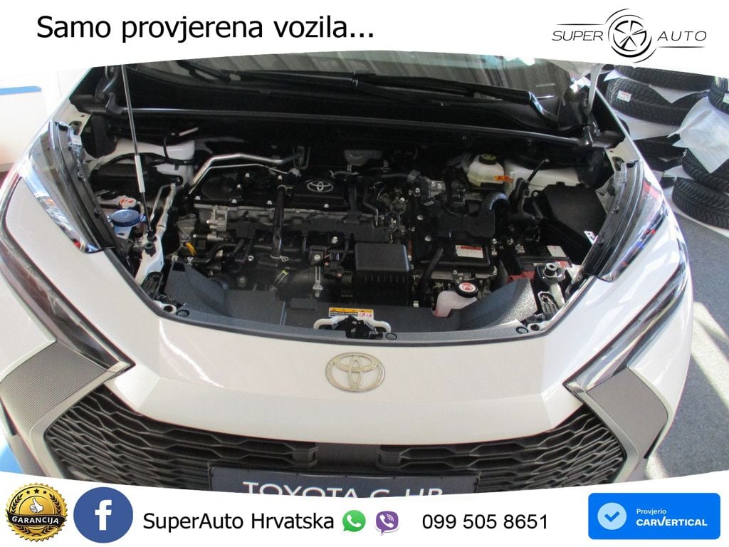 Toyota C-HR 1.8 (140 KS) Hybrid e-CVT Team Deutschland LED+GR SJED+ACC