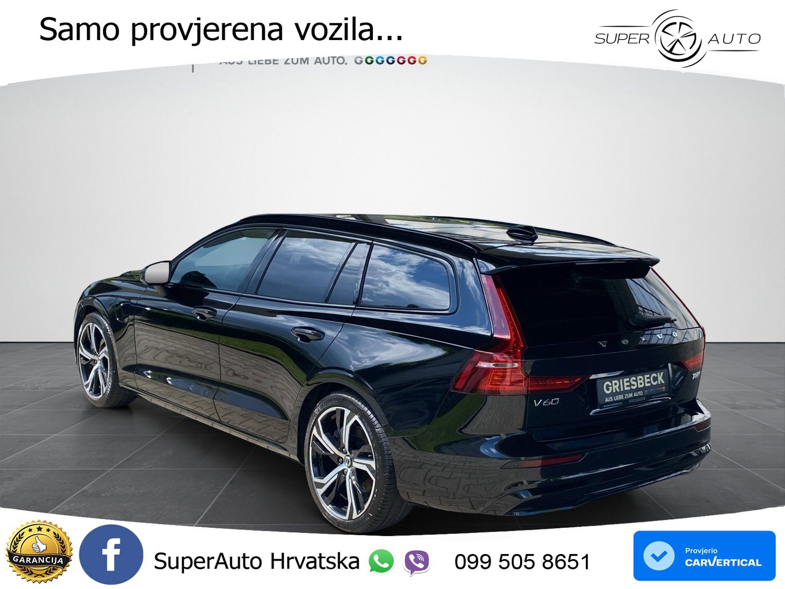 Volvo V60 2.0 T8 AWD Geartronic LED+GR SJED+ACC