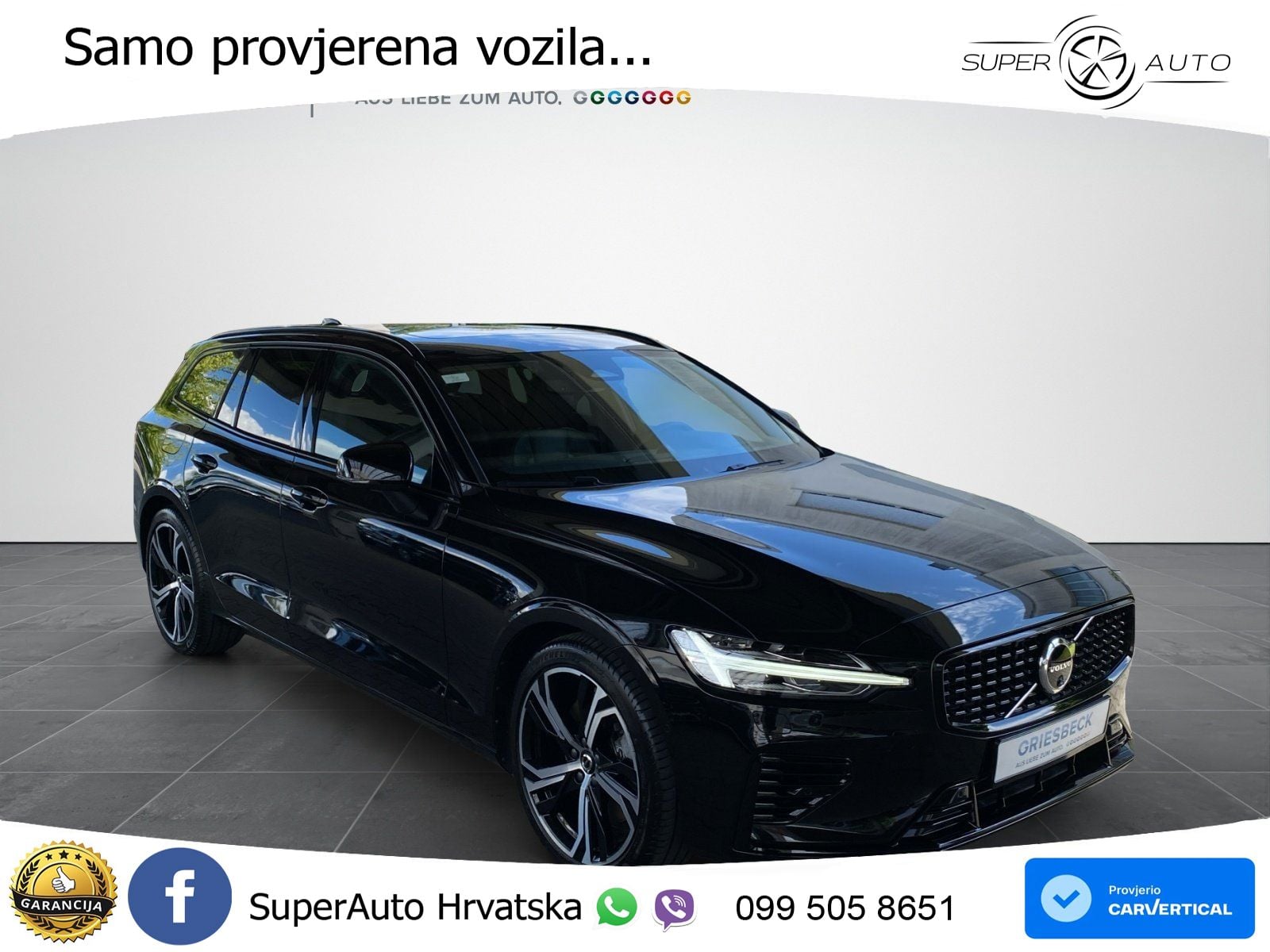 Volvo V60 2.0 T8 AWD Geartronic LED+GR SJED+ACC