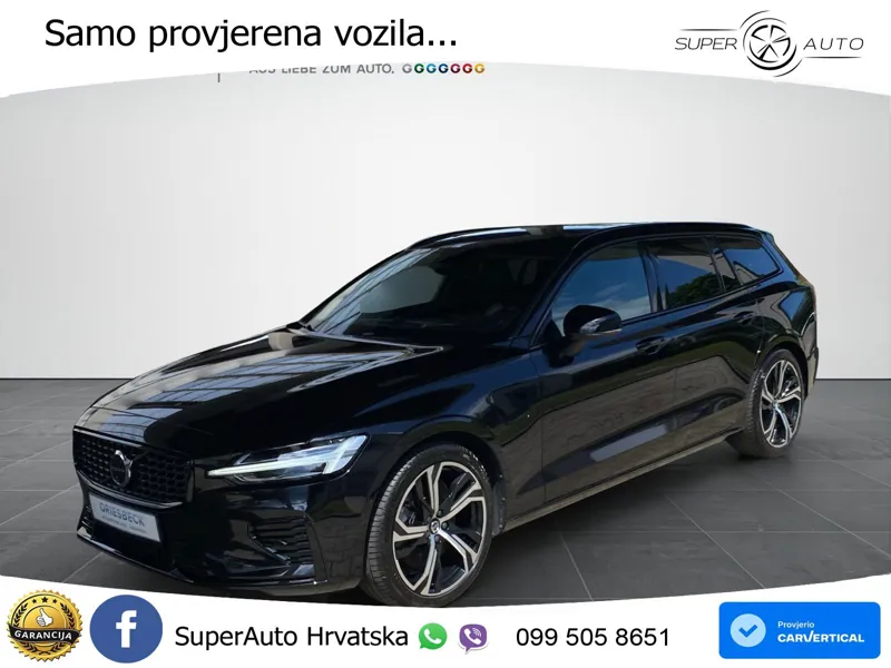 Volvo V60 2.0 T8 AWD Geartronic LED+GR SJED+ACC