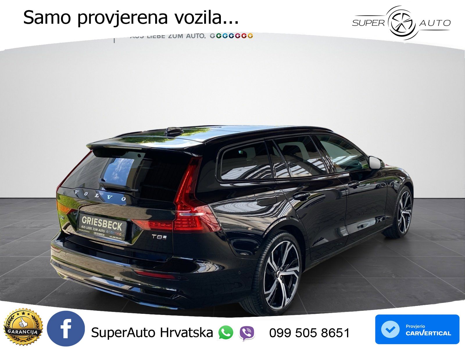 Volvo V60 2.0 T8 AWD Geartronic LED+GR SJED+ACC