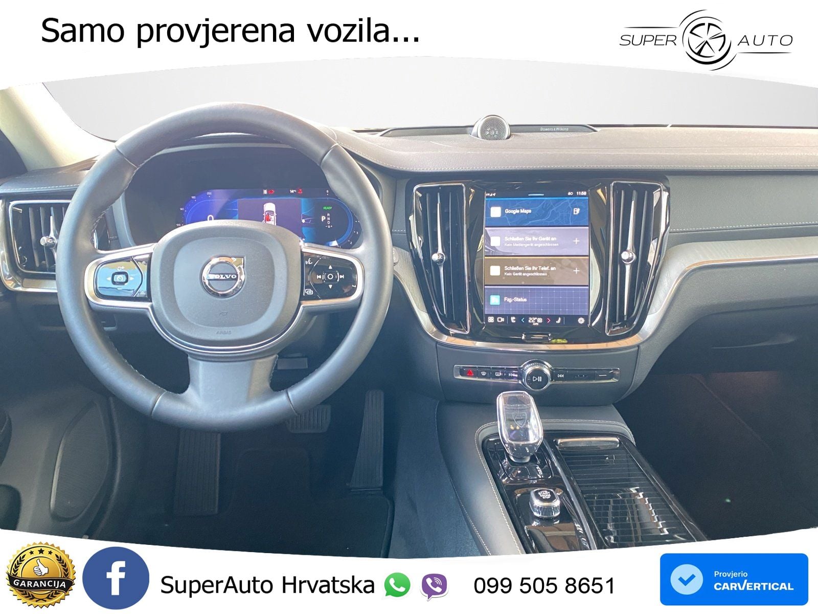 Volvo V60 2.0 T8 AWD Geartronic LED+GR SJED+ACC