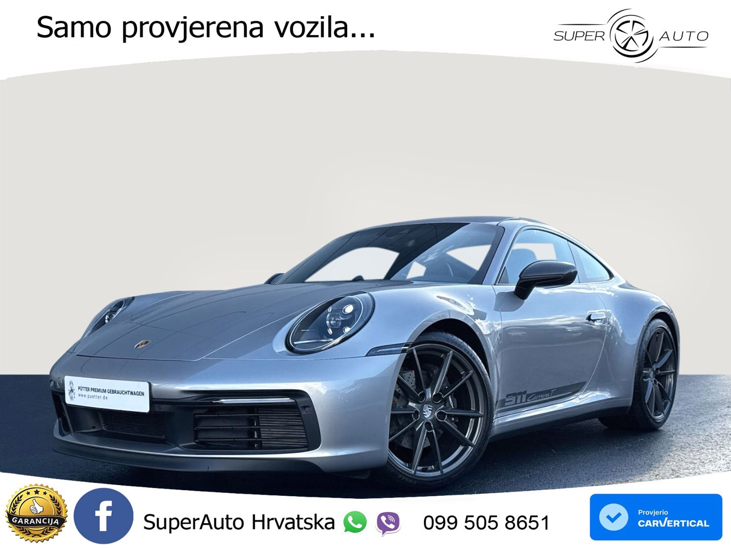 Porsche 911 Carrera T 3.0 (385 KS)