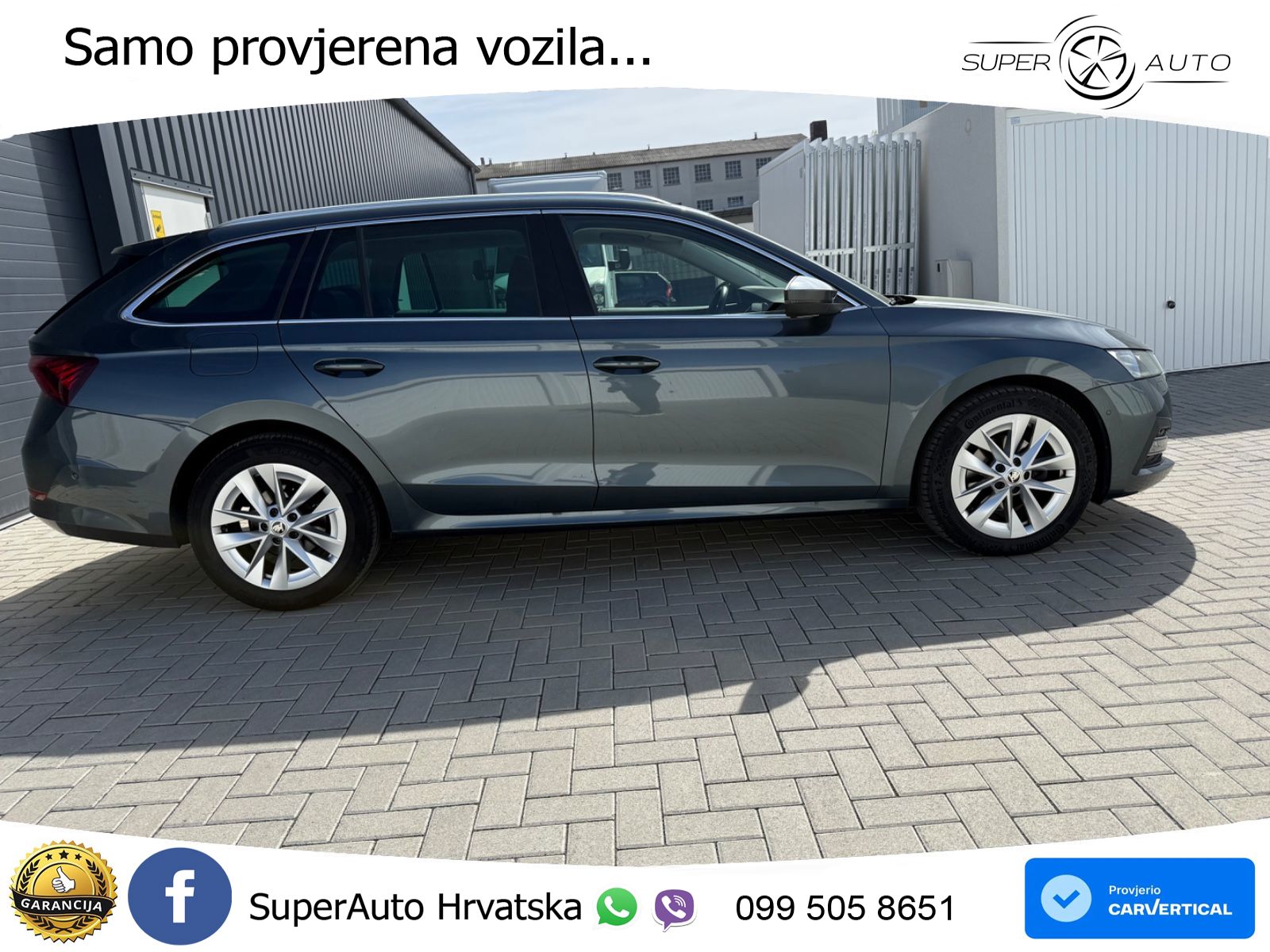 Škoda Octavia Combi 2.0 TDI (150 KS) DSG LED+GR SJED+ACC