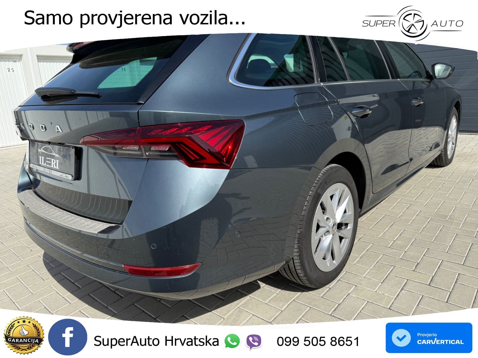 Škoda Octavia Combi 2.0 TDI (150 KS) DSG LED+GR SJED+ACC