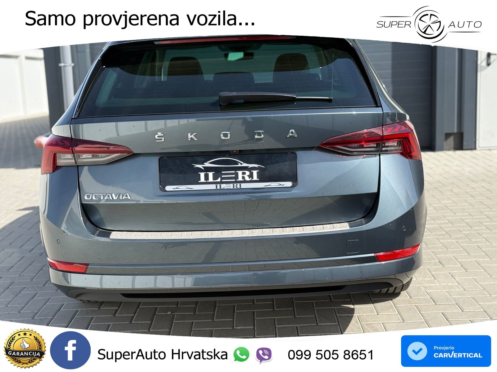 Škoda Octavia Combi 2.0 TDI (150 KS) DSG LED+GR SJED+ACC