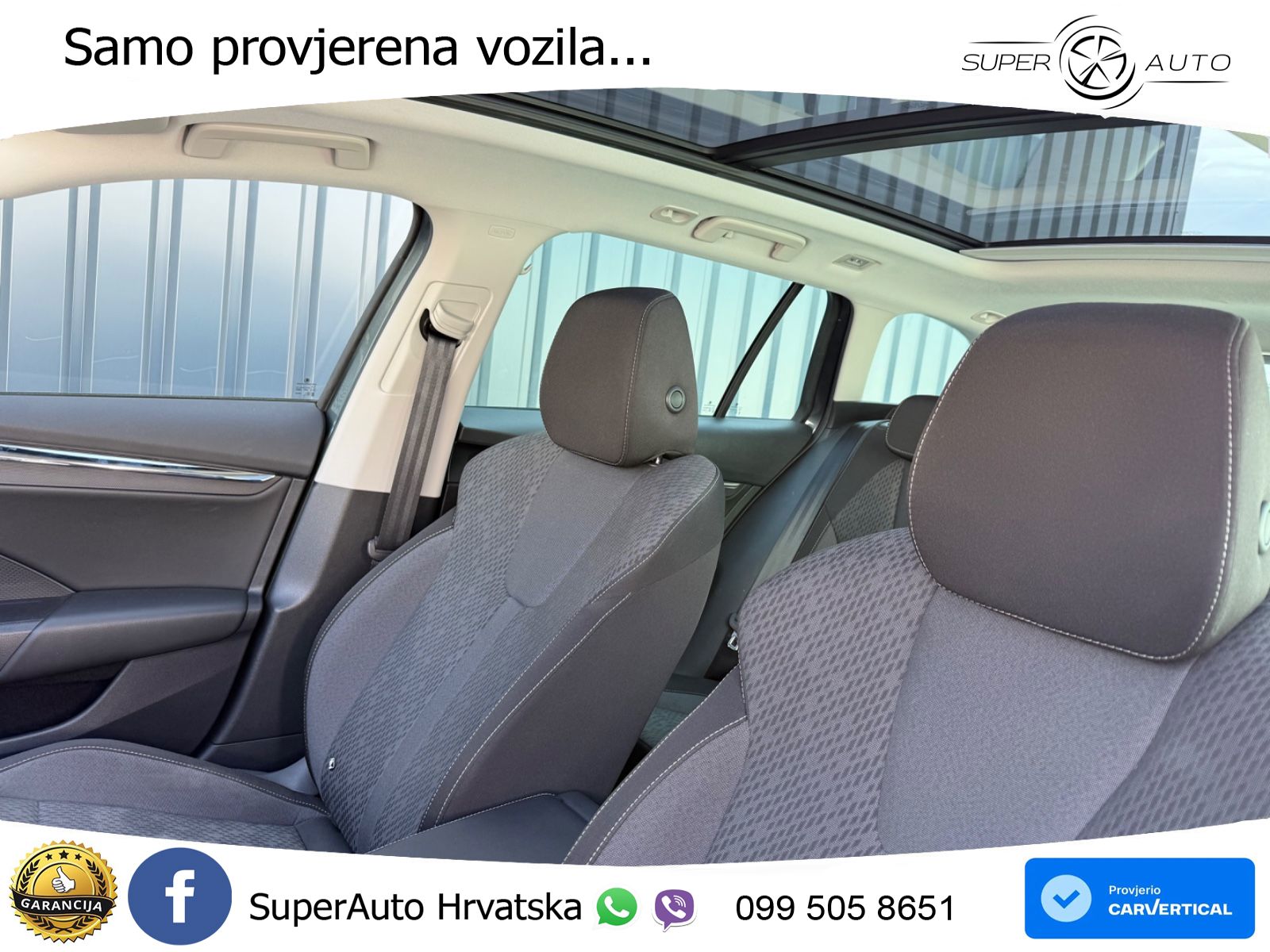 Škoda Octavia Combi 2.0 TDI (150 KS) DSG LED+GR SJED+ACC