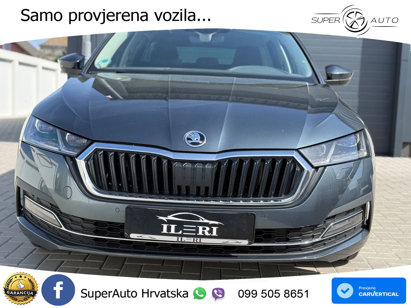 Škoda Octavia Combi 2.0 TDI (150 KS) DSG LED+GR SJED+ACC