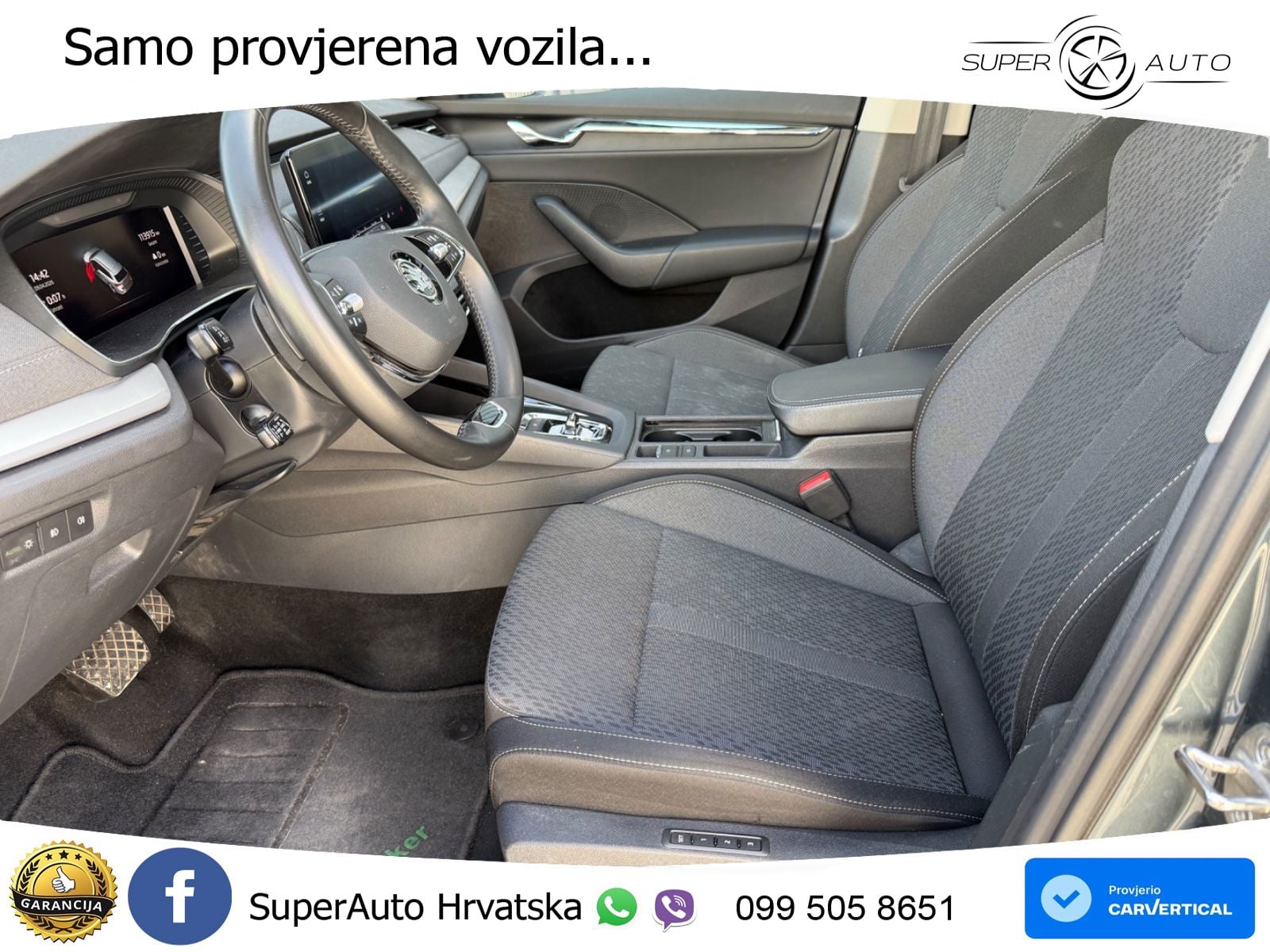 Škoda Octavia Combi 2.0 TDI (150 KS) DSG LED+GR SJED+ACC
