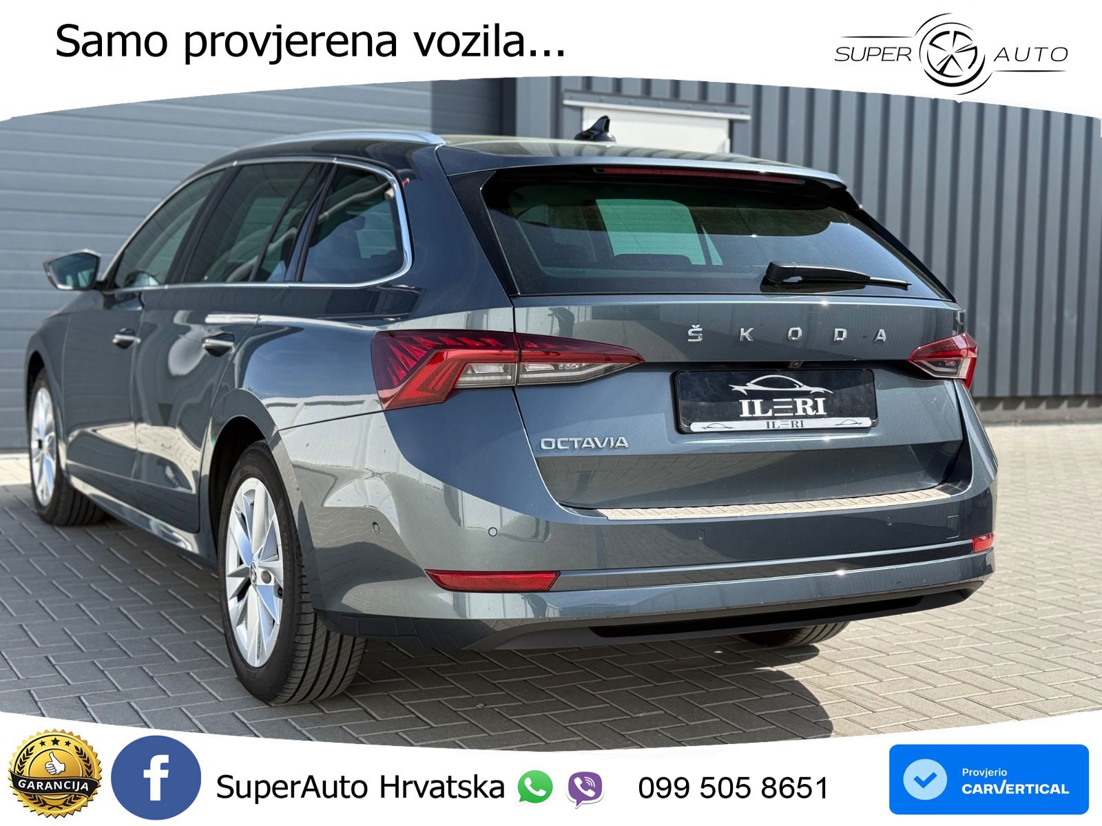 Škoda Octavia Combi 2.0 TDI (150 KS) DSG LED+GR SJED+ACC