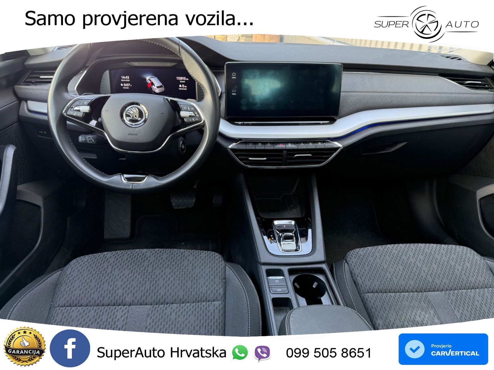 Škoda Octavia Combi 2.0 TDI (150 KS) DSG LED+GR SJED+ACC