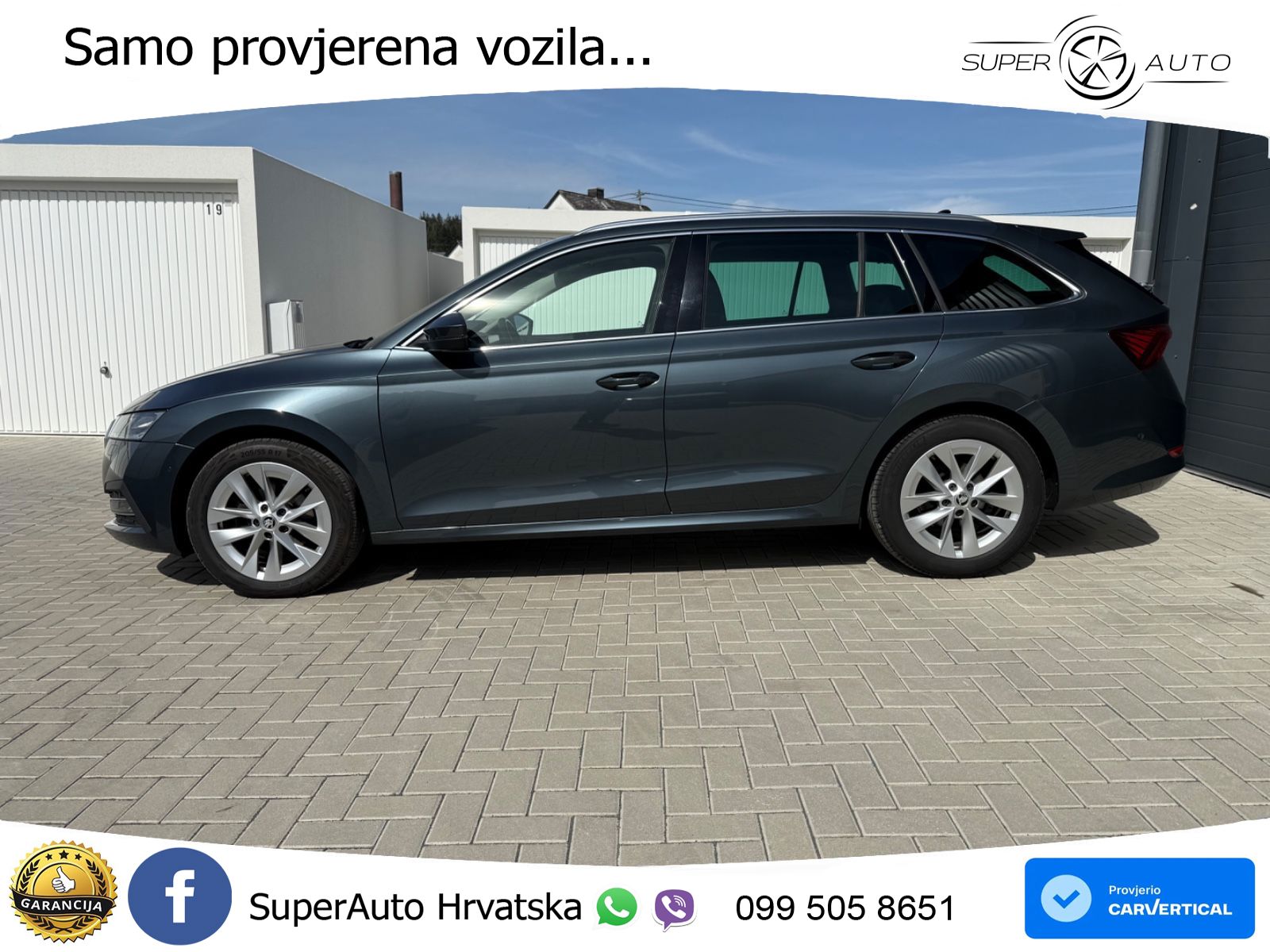Škoda Octavia Combi 2.0 TDI (150 KS) DSG LED+GR SJED+ACC