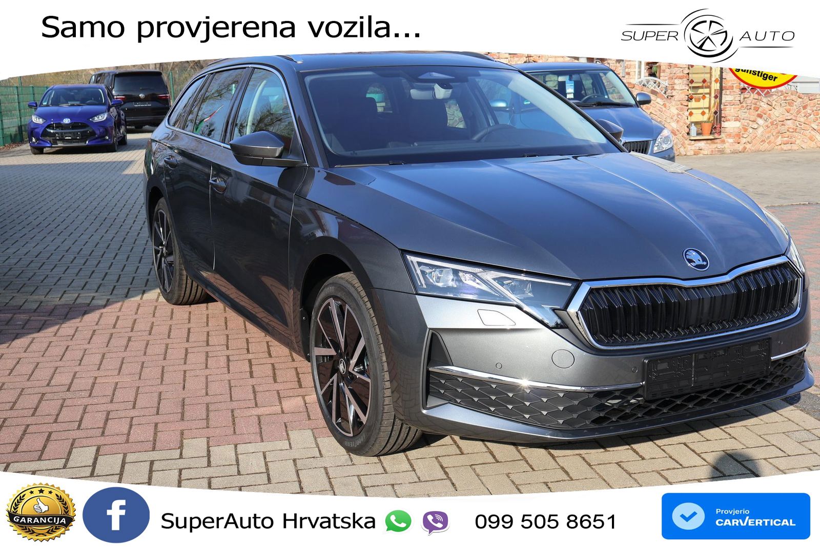Škoda Octavia Combi 1.5 TSI (150 KS) DSG LED+GR SJED+ACC
