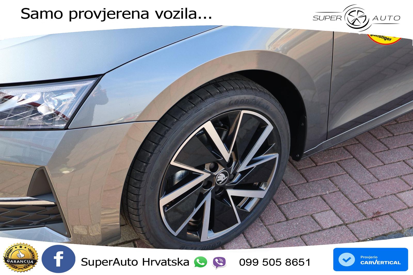 Škoda Octavia Combi 1.5 TSI (150 KS) DSG LED+GR SJED+ACC