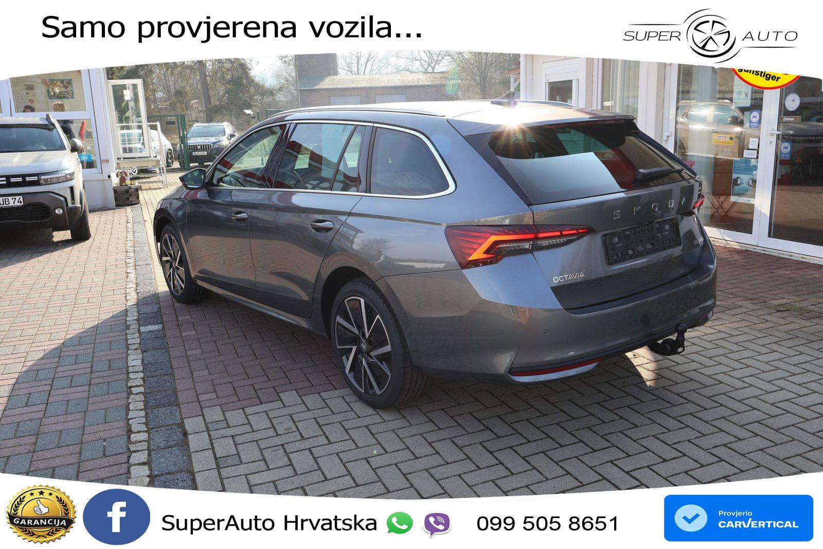 Škoda Octavia Combi 1.5 TSI (150 KS) DSG LED+GR SJED+ACC