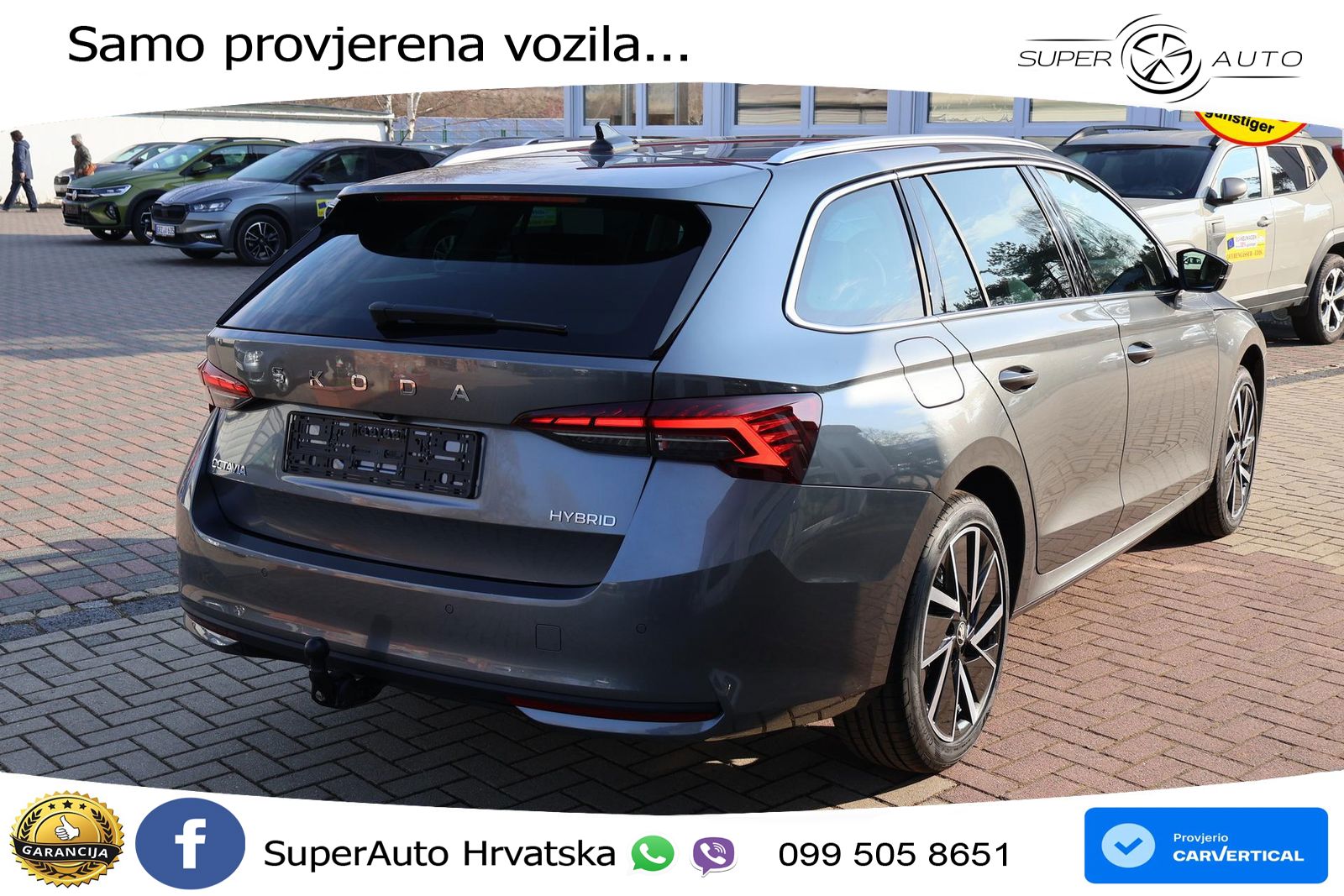 Škoda Octavia Combi 1.5 TSI (150 KS) DSG LED+GR SJED+ACC