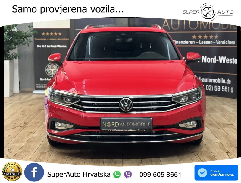 Volkswagen Passat Variant 2.0 TDI (200 KS) 4MOTION DSG LED+GR SJED+ACC