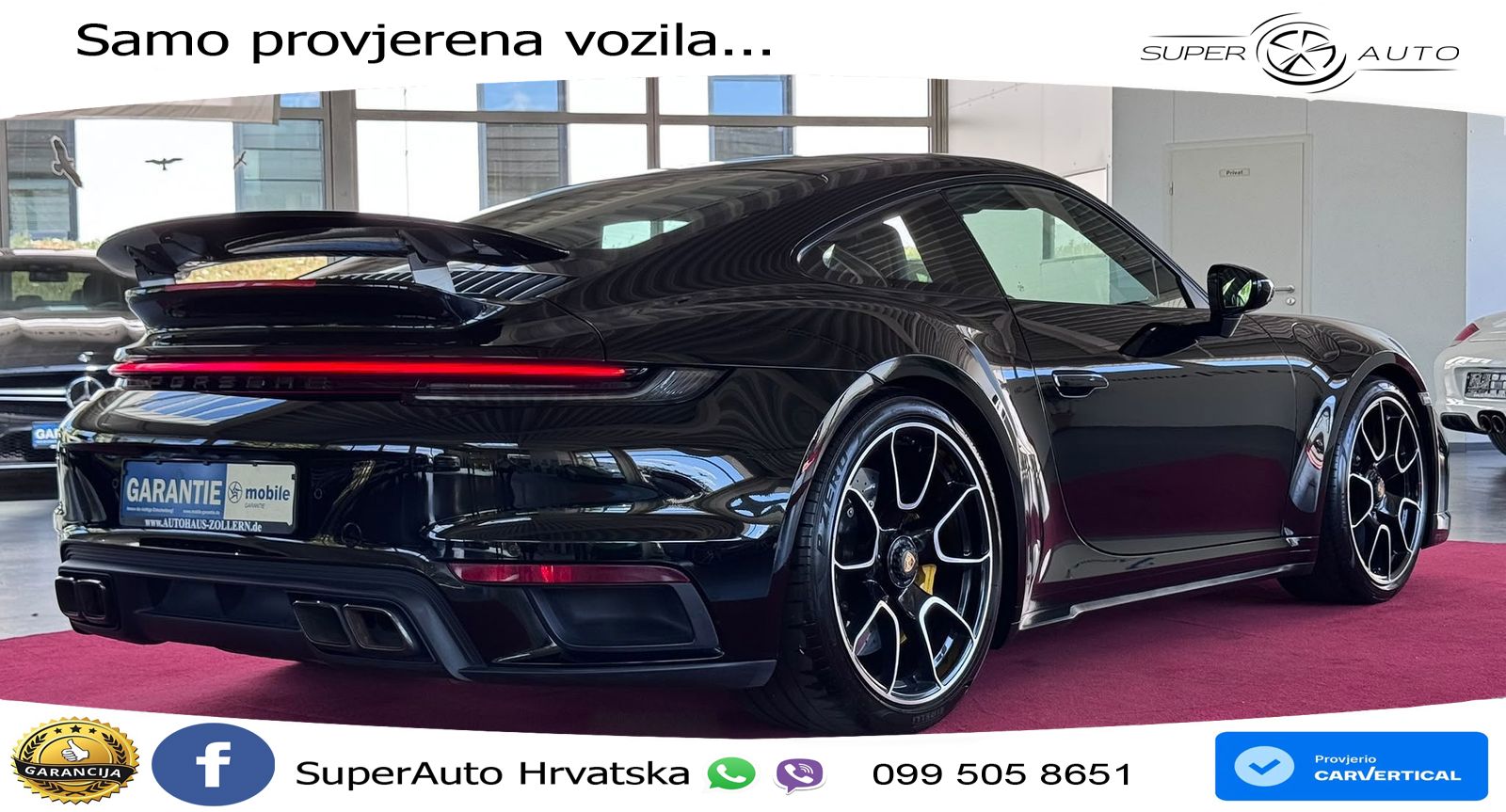 Porsche 911 Turbo S 3.8 (650 KS) PDK MATRIX+GR SJED+KAM