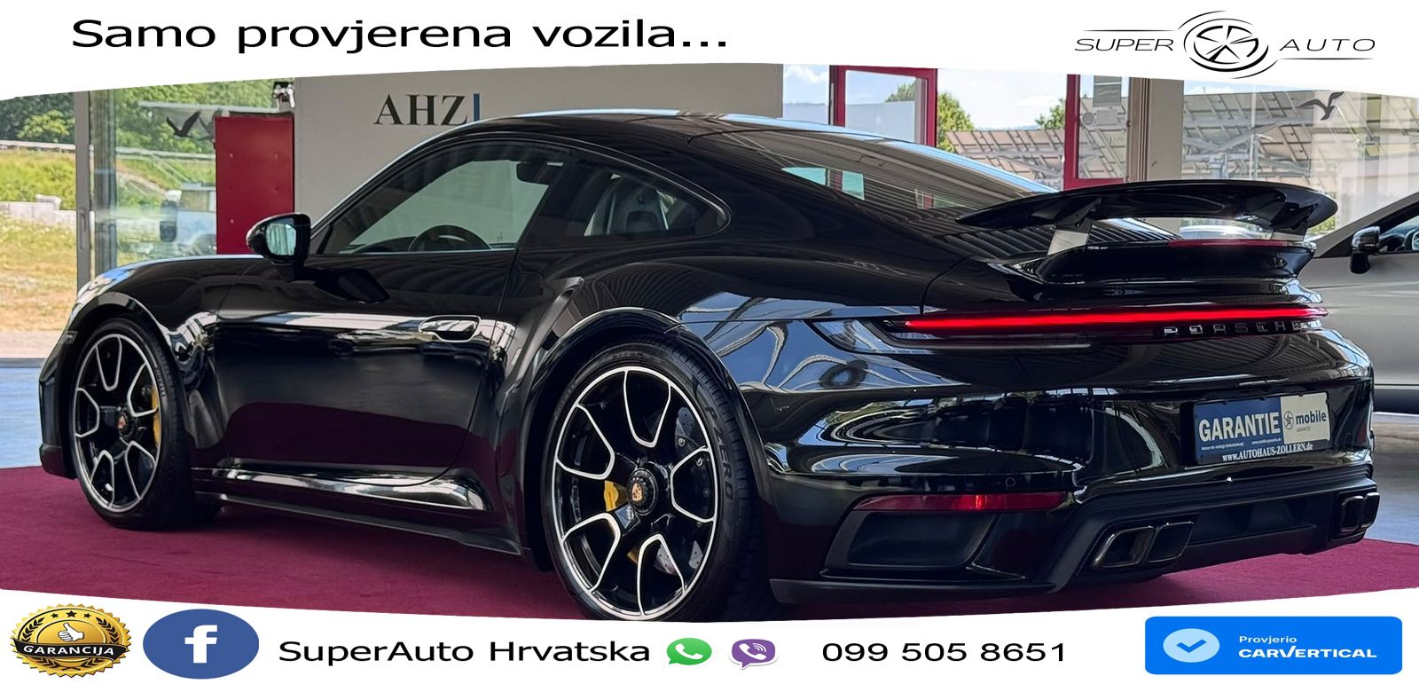 Porsche 911 Turbo S 3.8 (650 KS) PDK MATRIX+GR SJED+KAM
