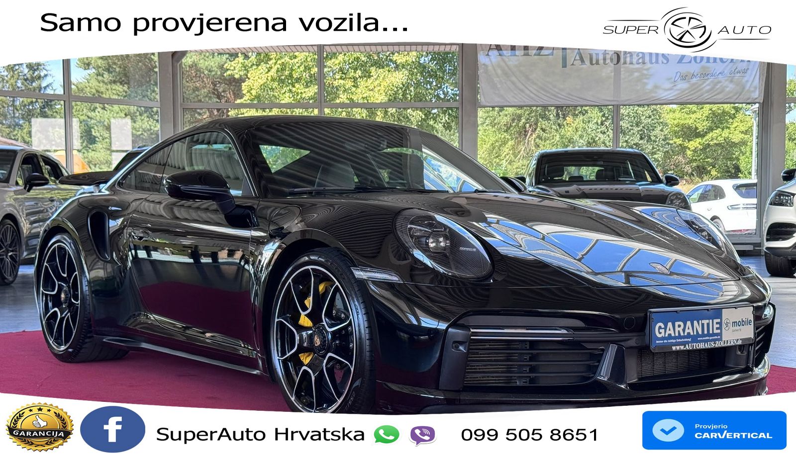 Porsche 911 Turbo S 3.8 (650 KS) PDK MATRIX+GR SJED+KAM