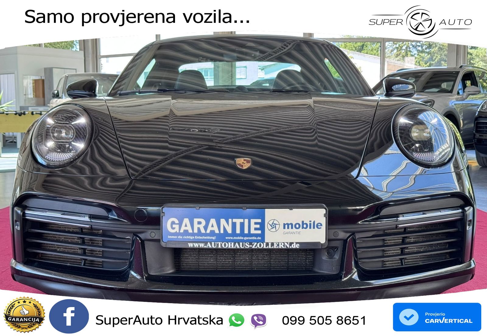 Porsche 911 Turbo S 3.8 (650 KS) PDK MATRIX+GR SJED+KAM