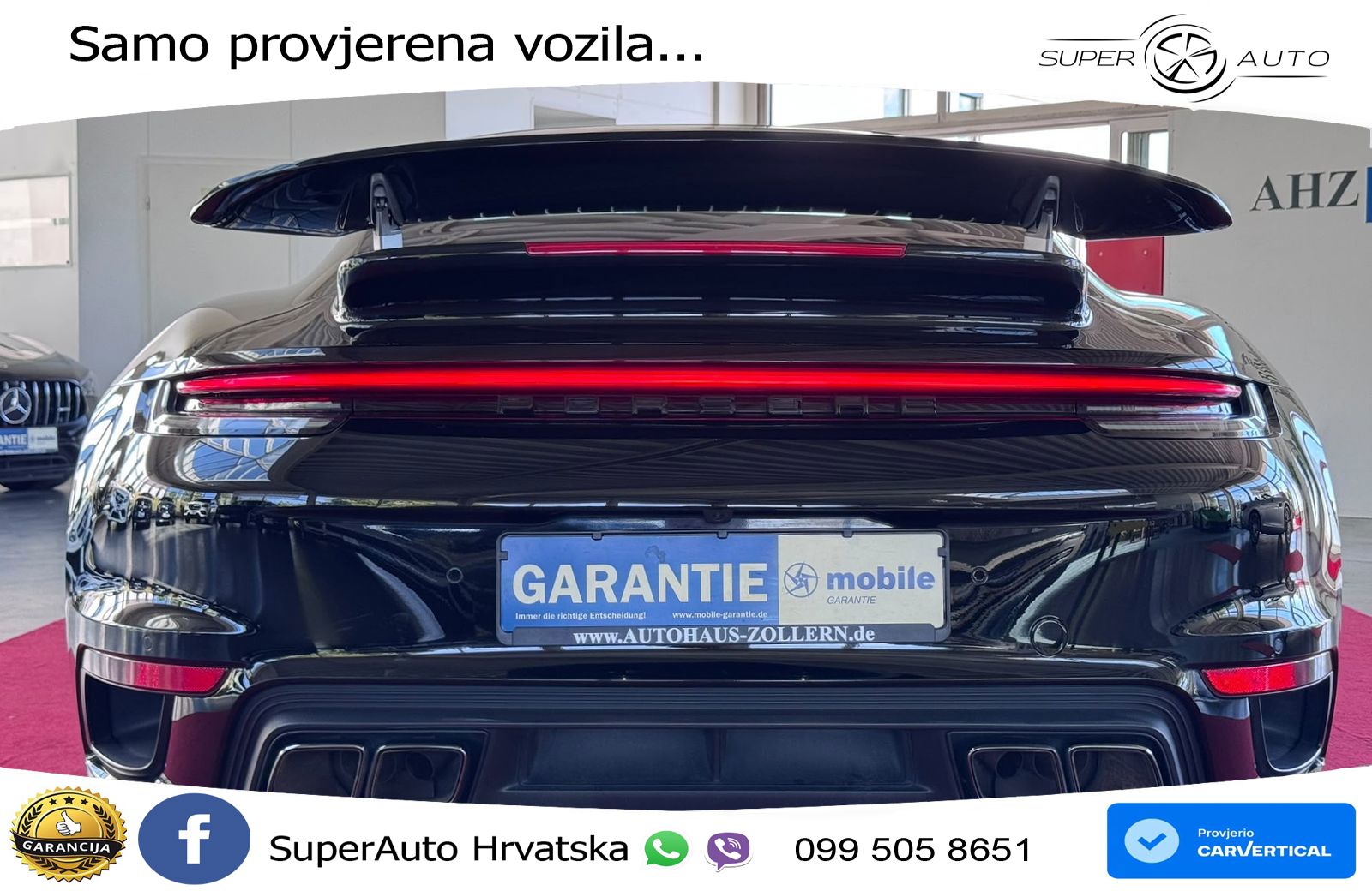 Porsche 911 Turbo S 3.8 (650 KS) PDK MATRIX+GR SJED+KAM