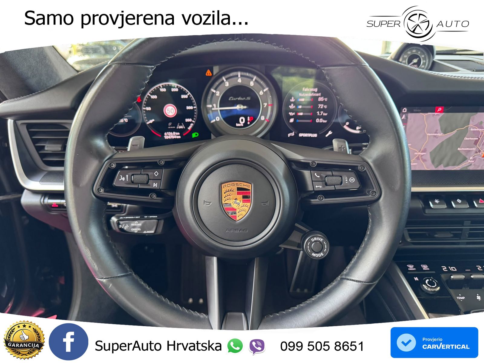 Porsche 911 Turbo S 3.8 (650 KS) PDK MATRIX+GR SJED+KAM
