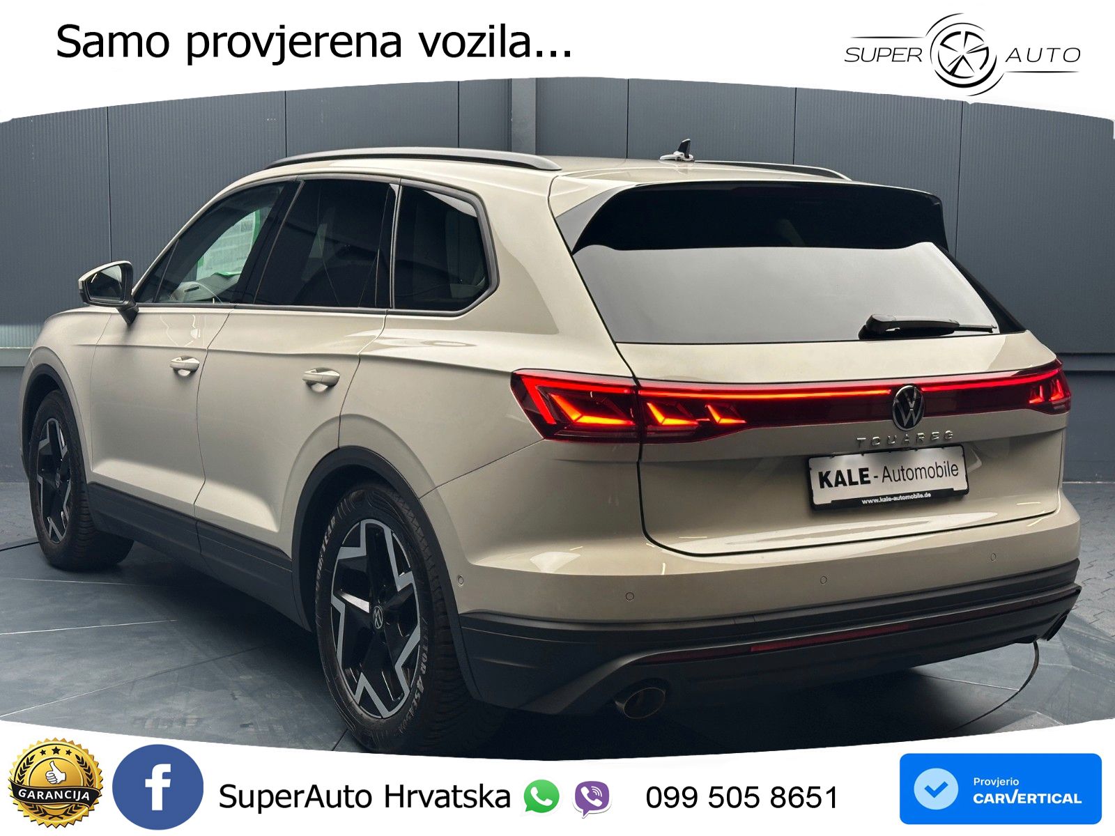 Volkswagen Touareg 3.0 V6 TDI (231 KS) 4MOTION Tiptronic ZRAČNI+ACC+GR SJED+KAM