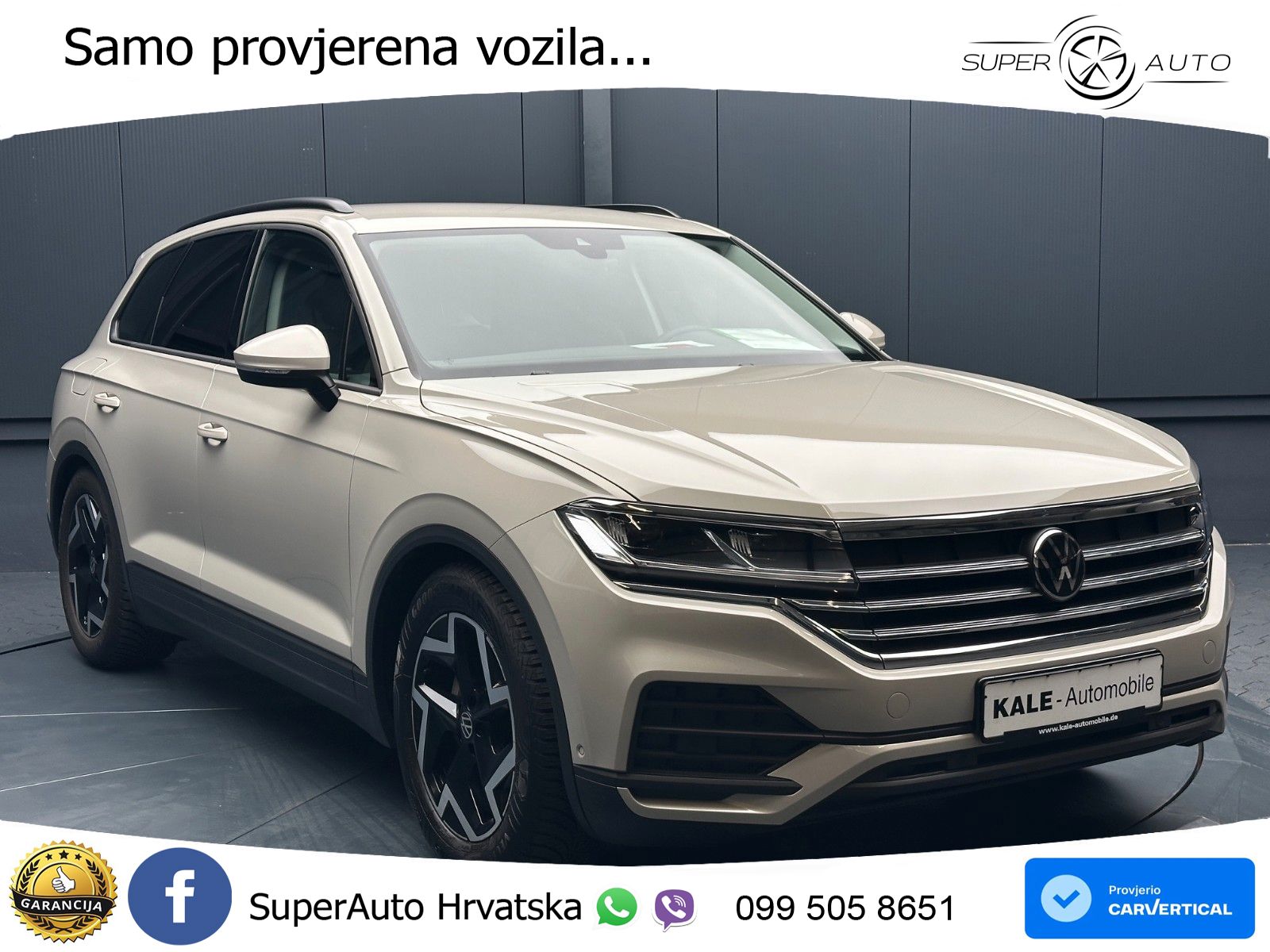 Volkswagen Touareg 3.0 V6 TDI (231 KS) 4MOTION Tiptronic ZRAČNI+ACC+GR SJED+KAM