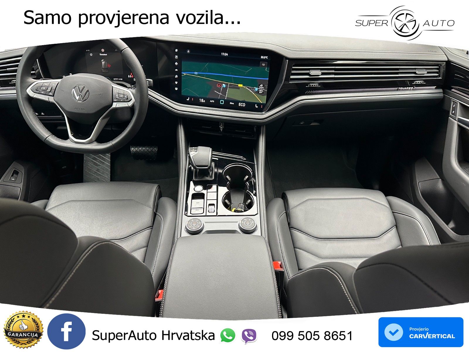 Volkswagen Touareg 3.0 V6 TDI (231 KS) 4MOTION Tiptronic ZRAČNI+ACC+GR SJED+KAM