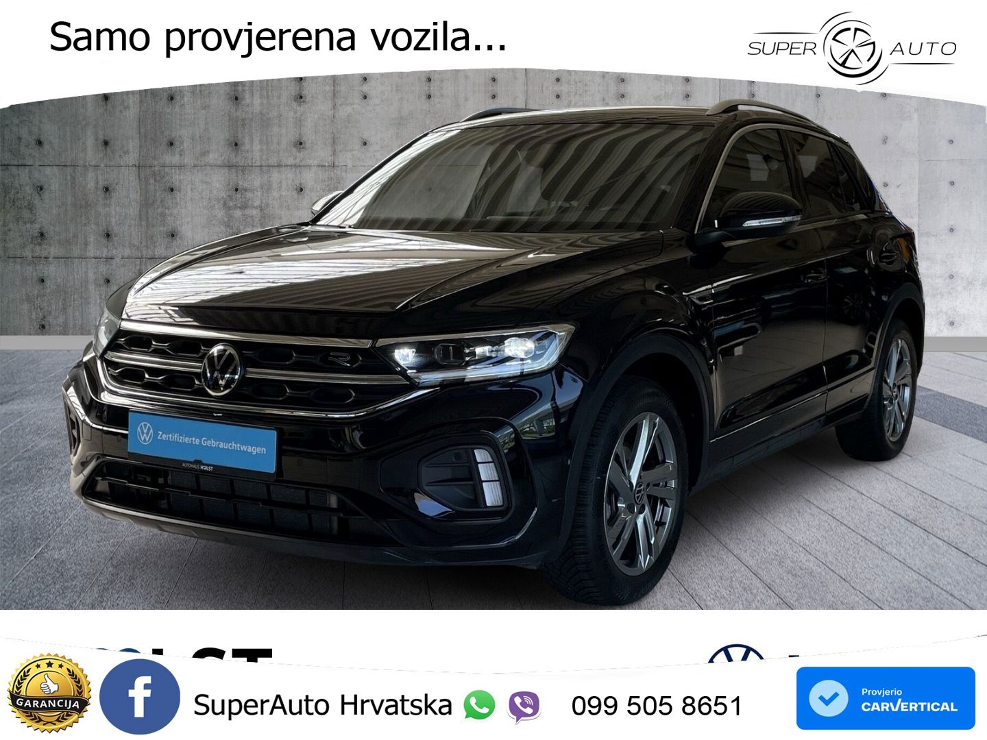 Volkswagen T-Roc 1.5 TSI (150 KS) DSG LED+GR SJED+ACC