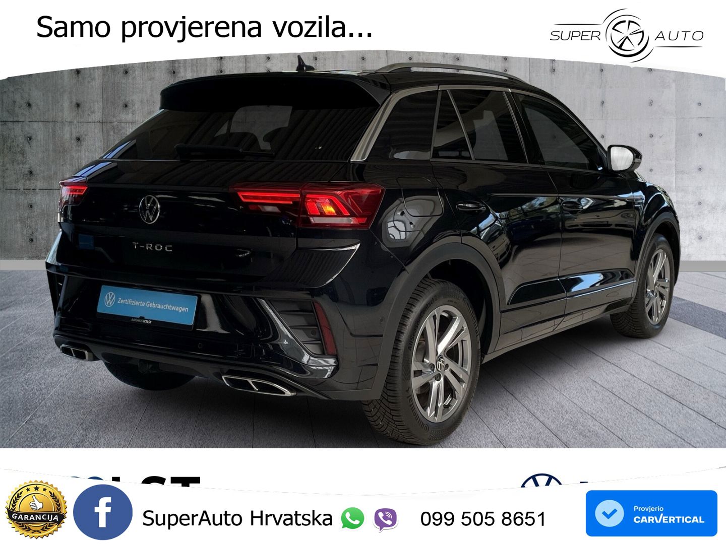 Volkswagen T-Roc 1.5 TSI (150 KS) DSG LED+GR SJED+ACC