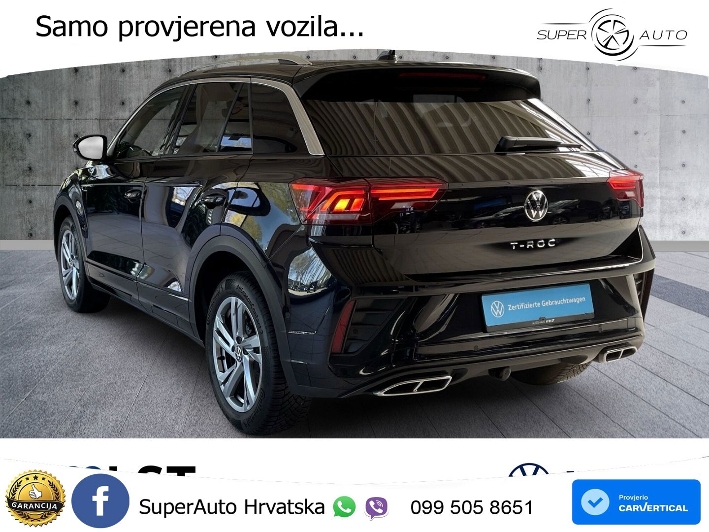 Volkswagen T-Roc 1.5 TSI (150 KS) DSG LED+GR SJED+ACC