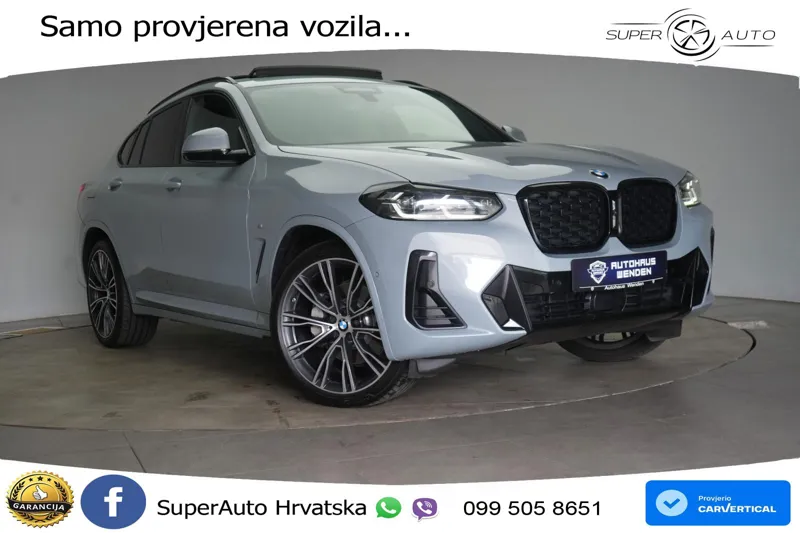 BMW X4 30d (286 KS) xDrive Steptronic M Sport ACC+GR SJED+360+PANO