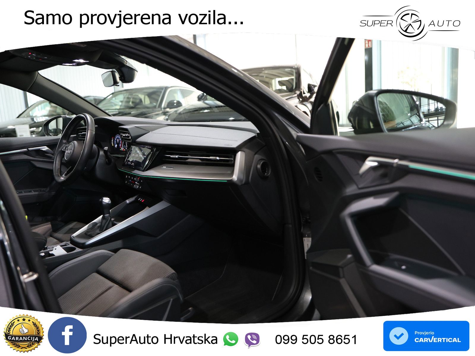 Audi A3 35 TFSI (150 KS) S line LED+GR SJED+ACC