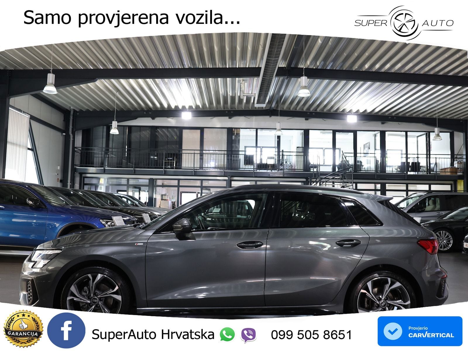 Audi A3 35 TFSI (150 KS) S line LED+GR SJED+ACC