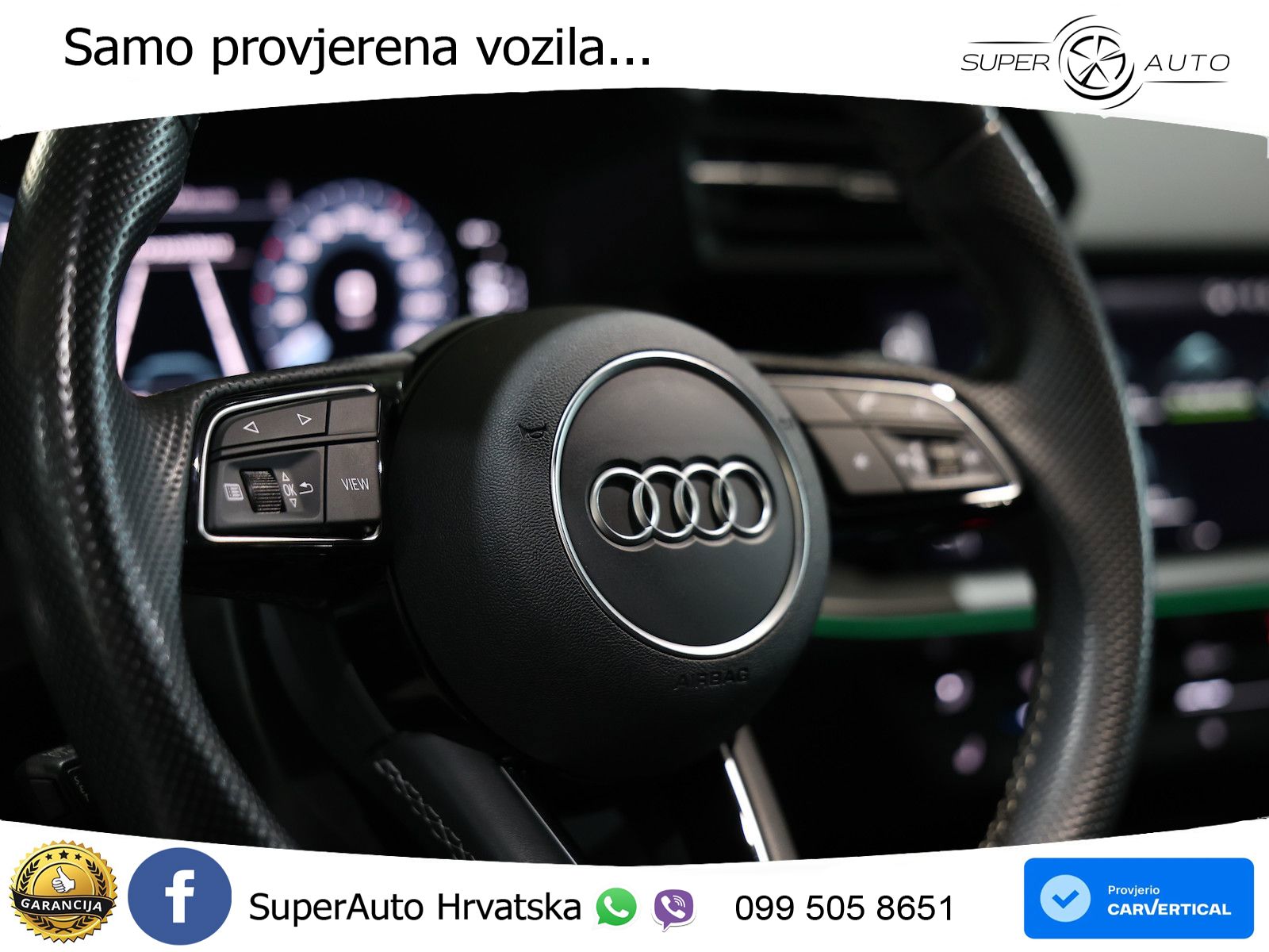 Audi A3 35 TFSI (150 KS) S line LED+GR SJED+ACC