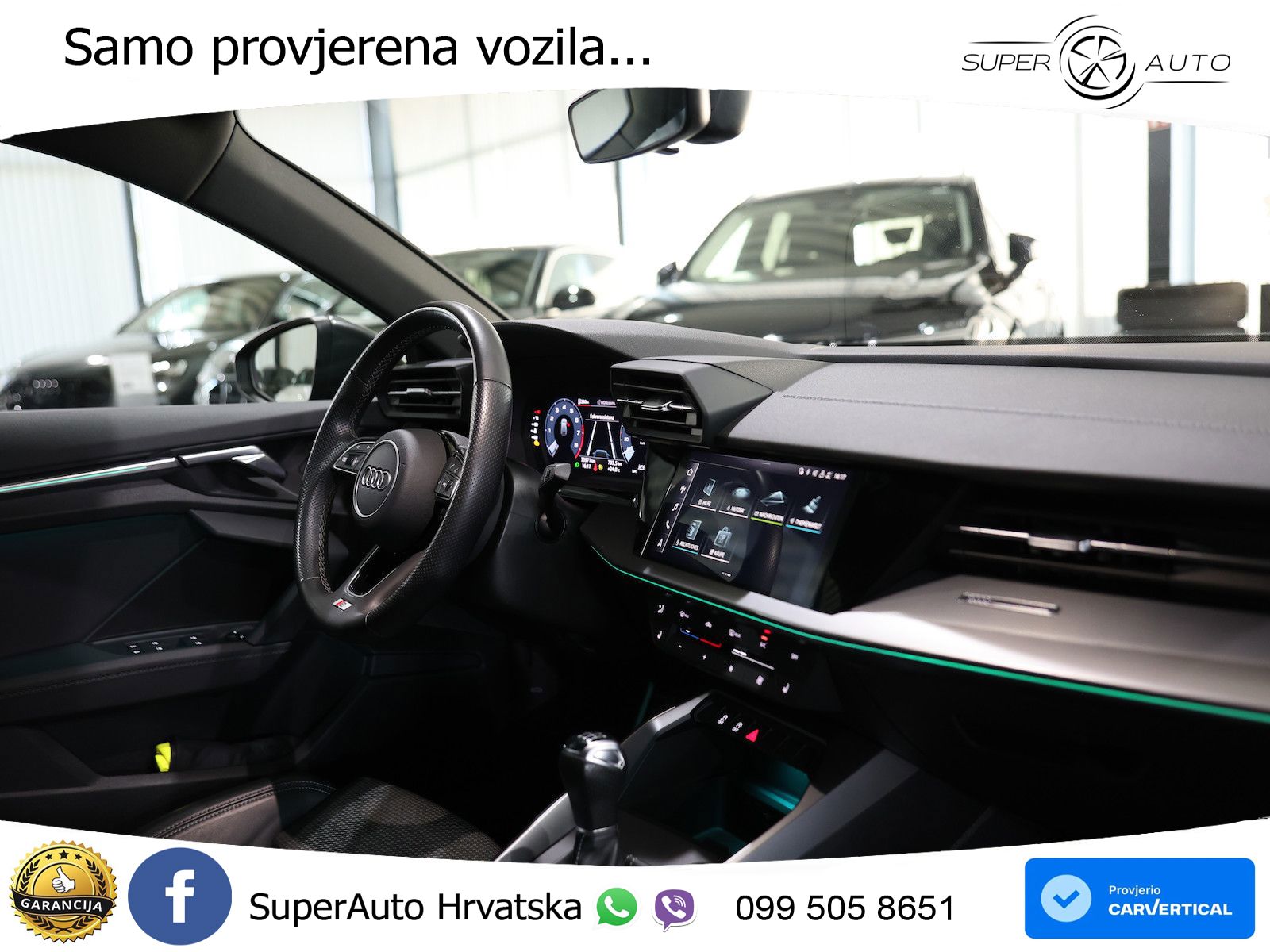 Audi A3 35 TFSI (150 KS) S line LED+GR SJED+ACC