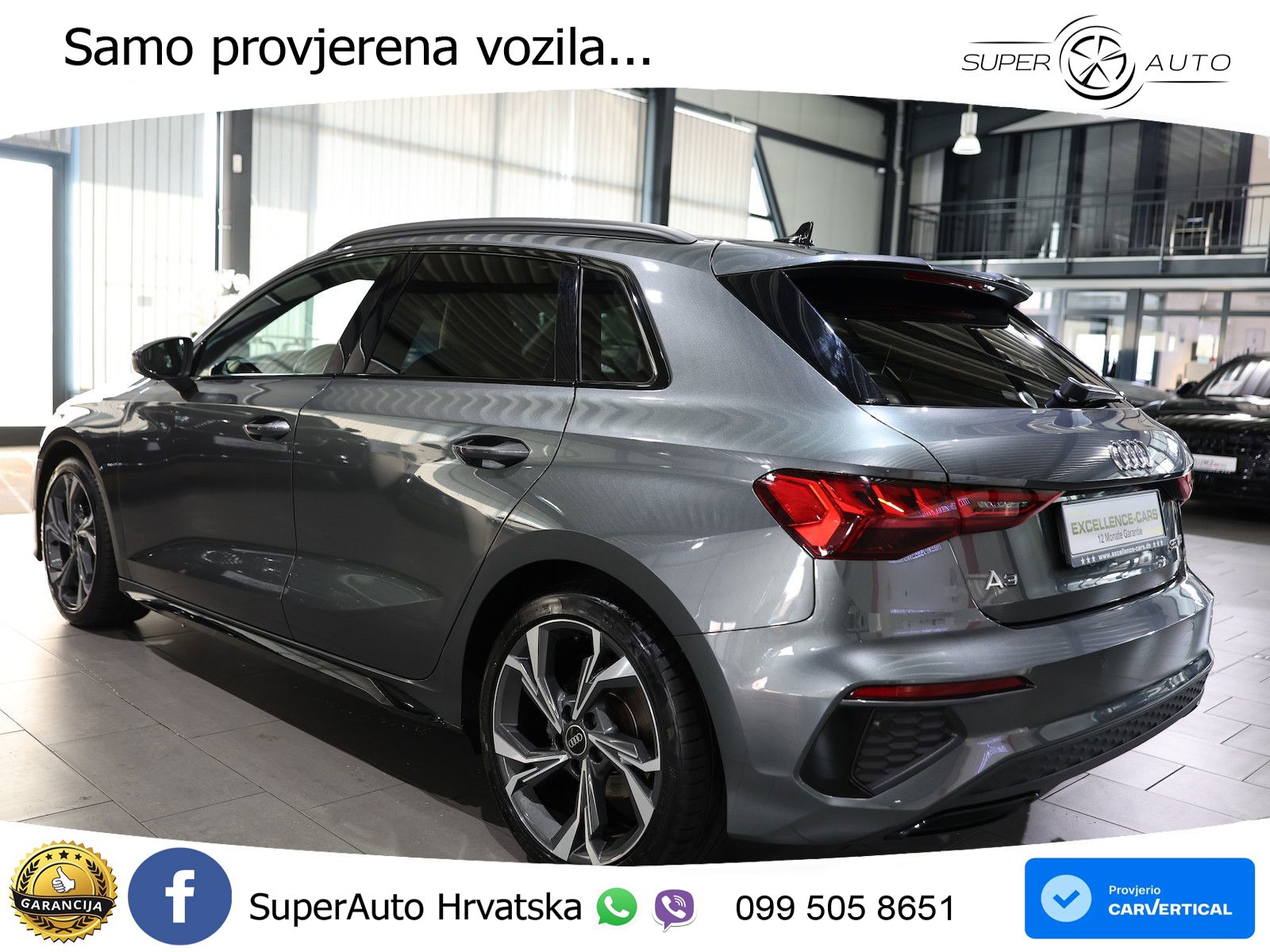 Audi A3 35 TFSI (150 KS) S line LED+GR SJED+ACC