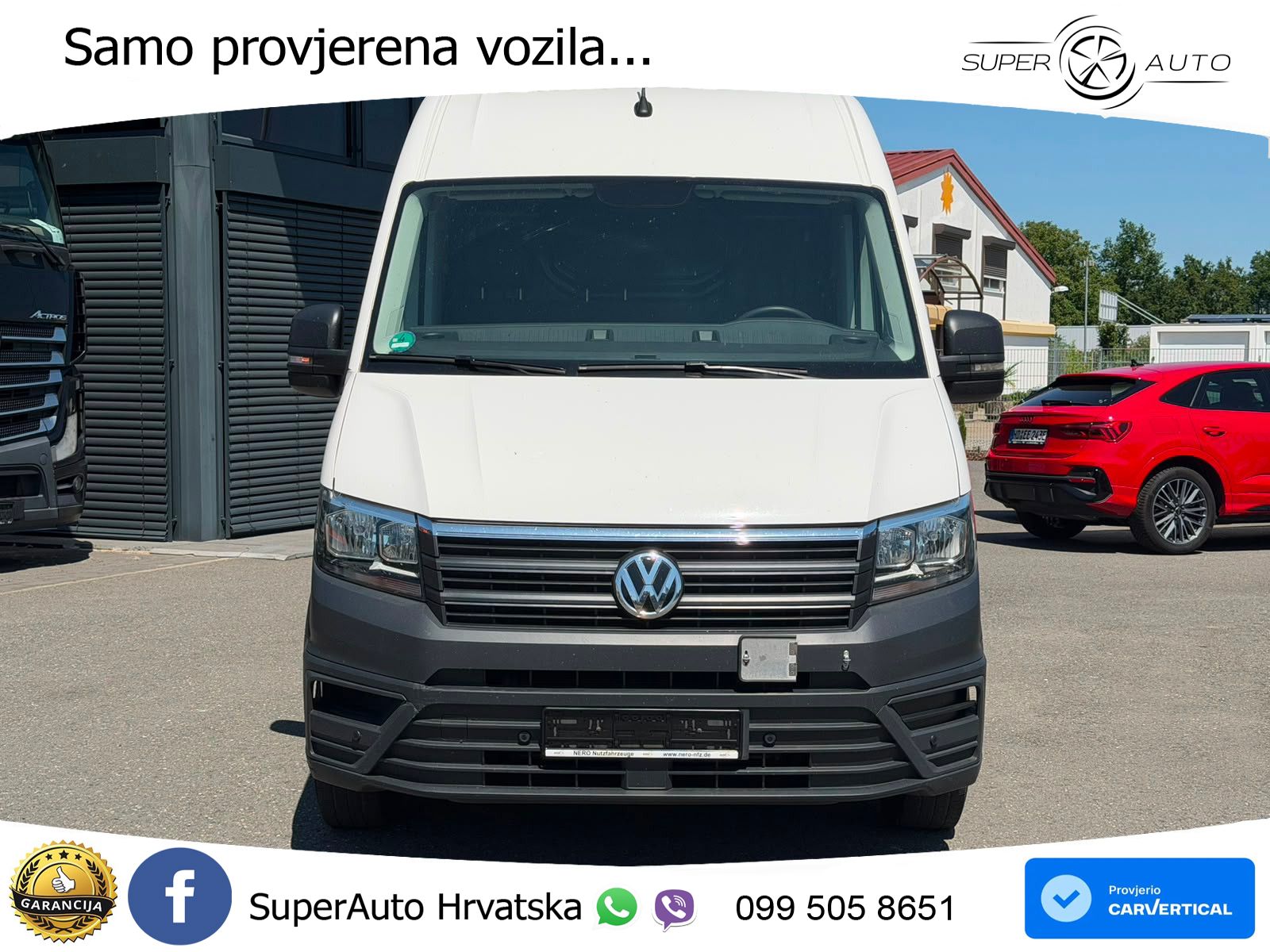 Volkswagen Crafter*Klima*Parksensor*TÜV 140 KS