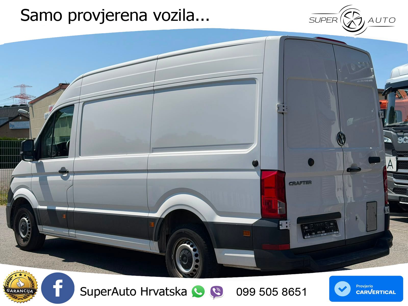 Volkswagen Crafter*Klima*Parksensor*TÜV 140 KS