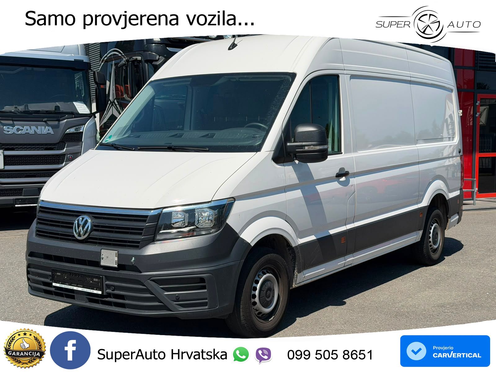 Volkswagen Crafter*Klima*Parksensor*TÜV 140 KS