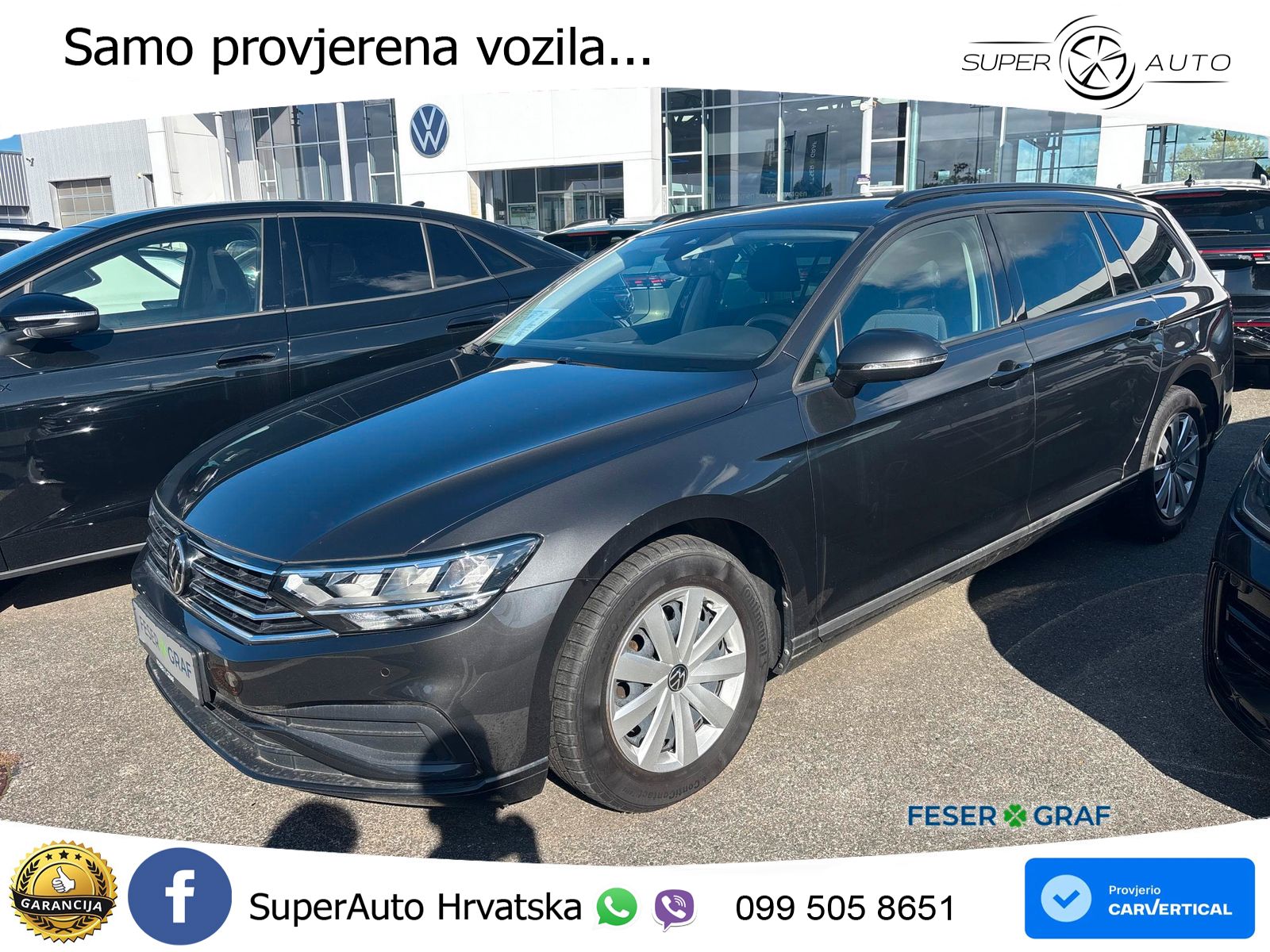 Volkswagen Passat Variant 2.0 TDI (150 KS) LED+GR SJED+ACC